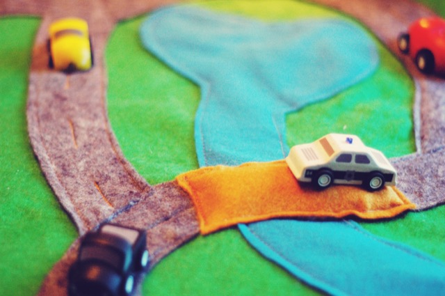 Felt Car Play Mat