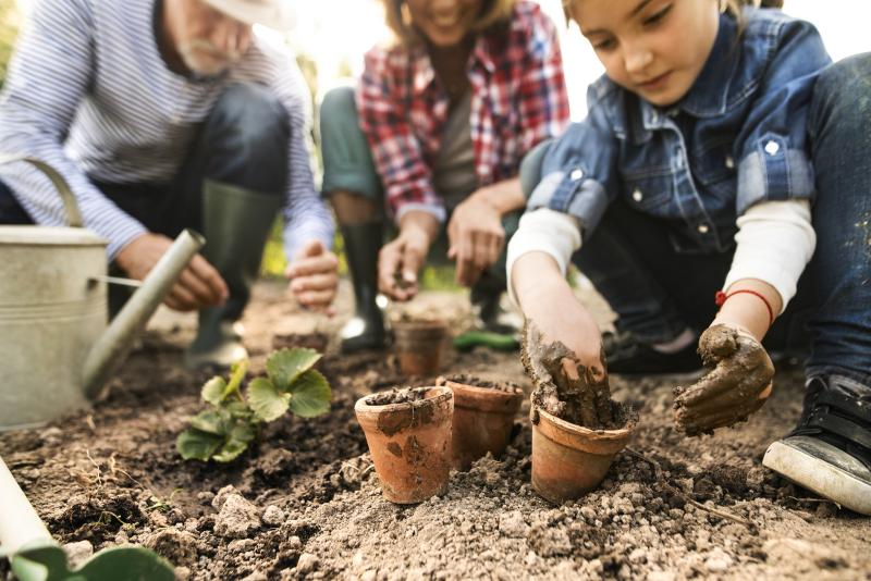 Play with Mud and Grow a Garden EcoParent magazine