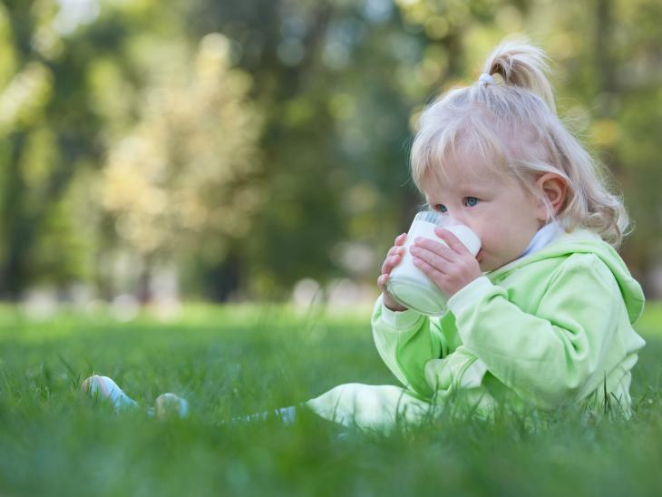 homogenized milk for baby