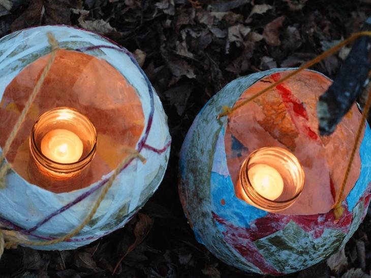 Handmade Paper Lanterns EcoParent magazine